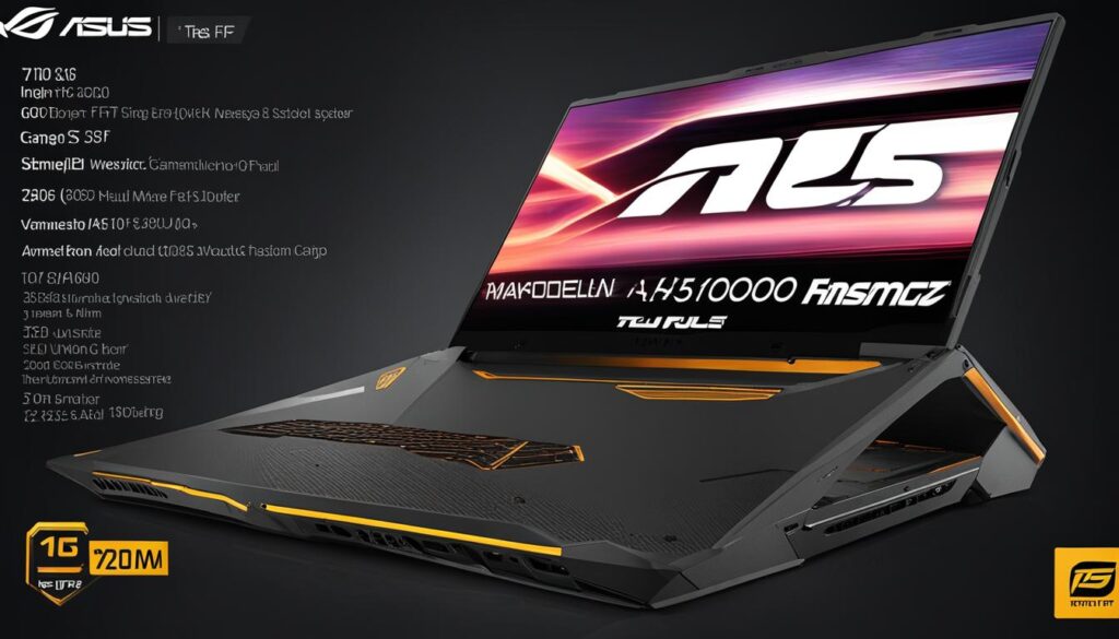 ASUS TUF F15 Gaming Laptop Specification